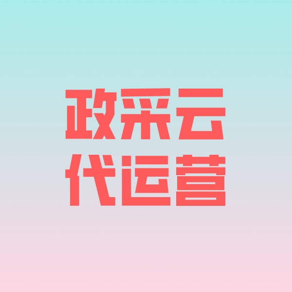 大峪镇政采云代运营
